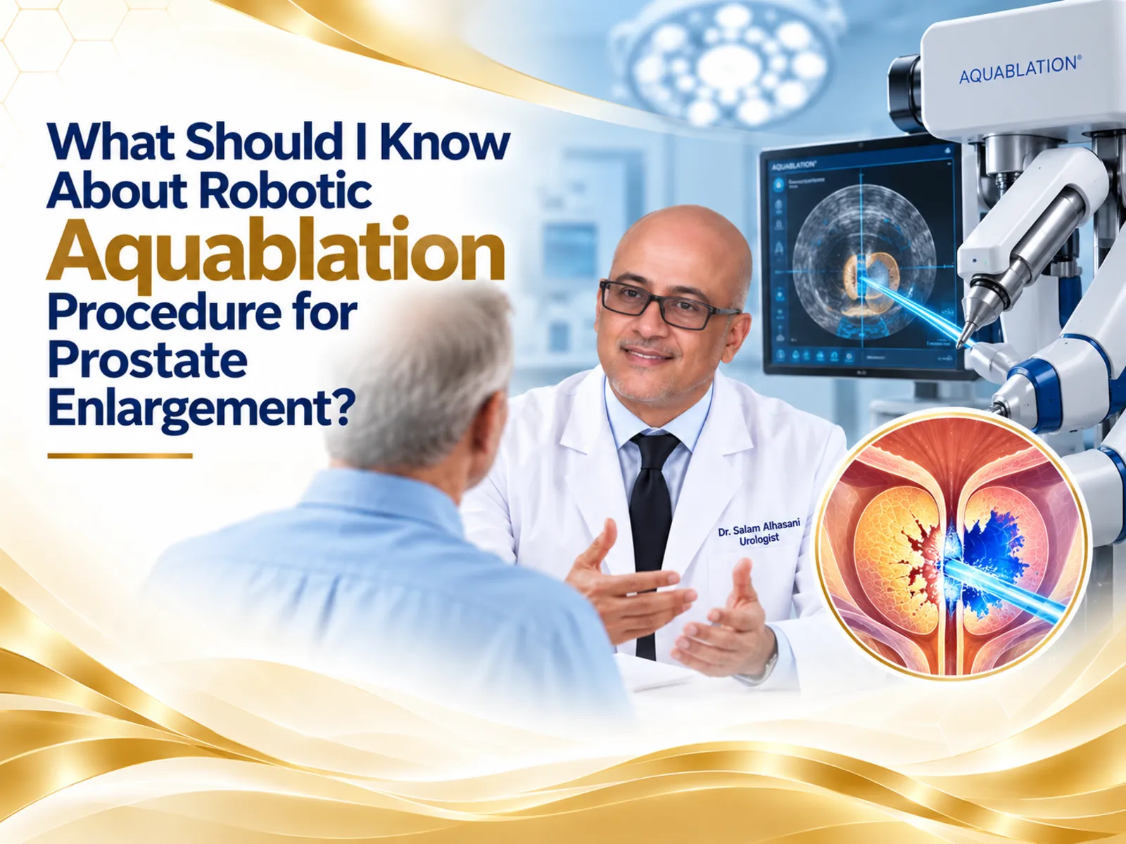What Should I know about Robotic Aquablation Procedure for Prostate Enlargement?