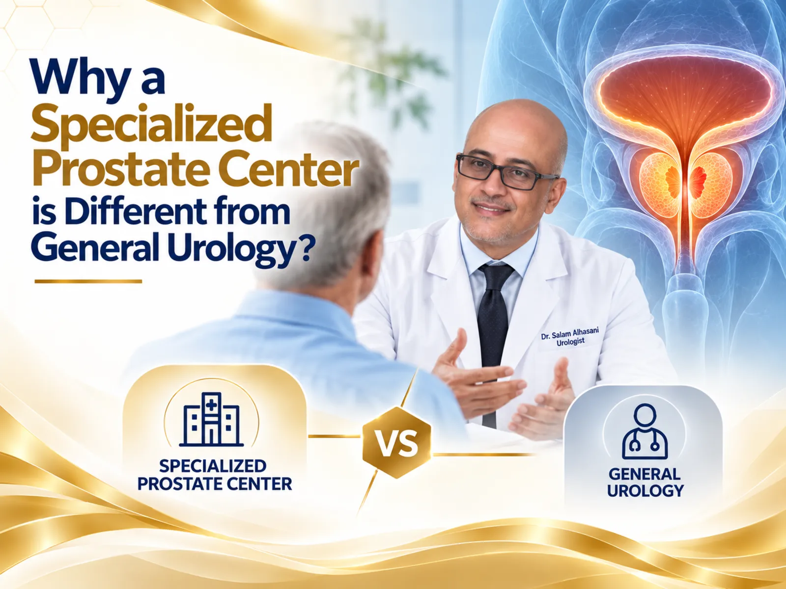 Why Specialized Prostate Center is different from General Urology?