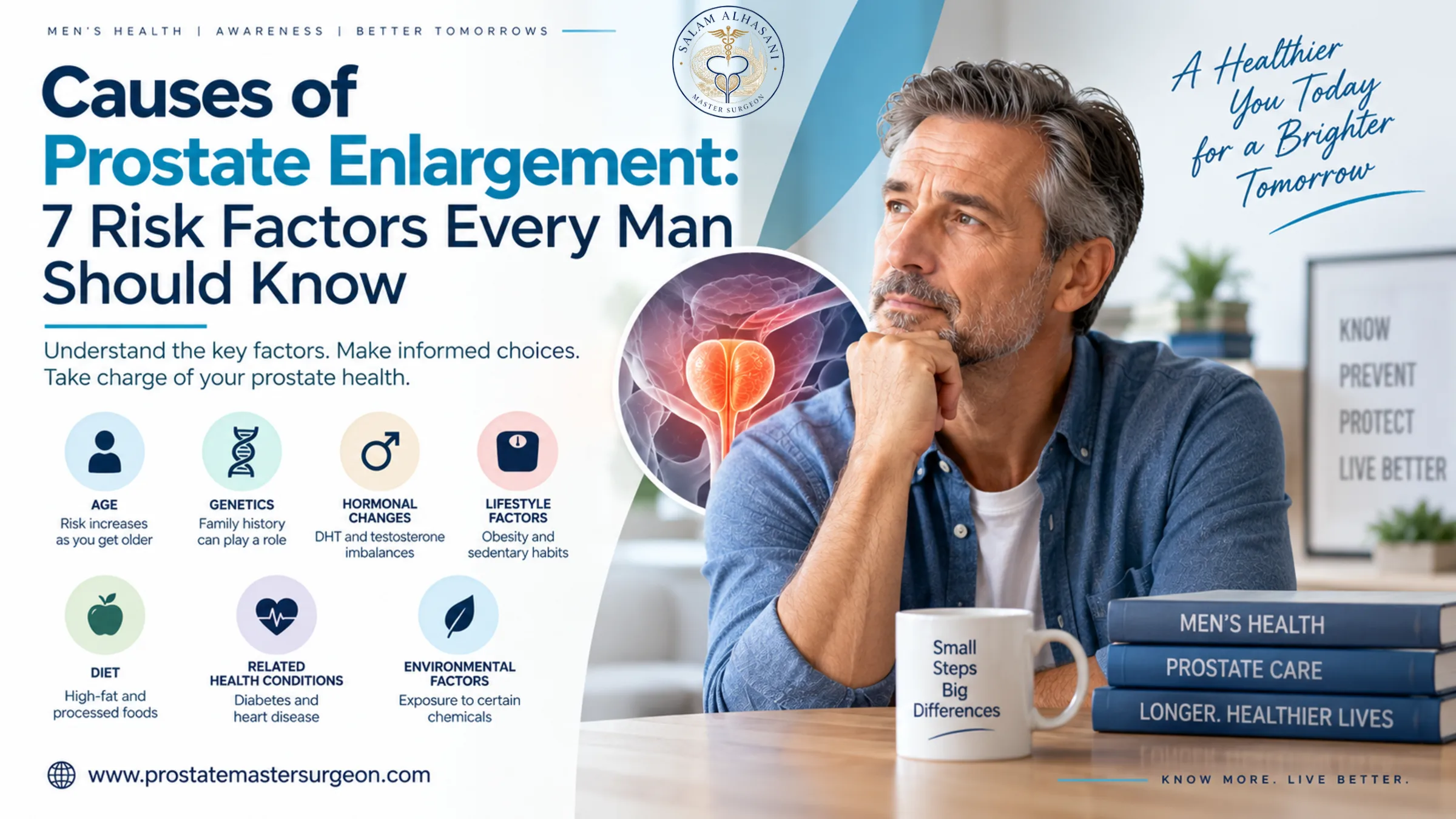 Causes of Prostate Enlargement: 7 Risk Factors Every Man Should Know