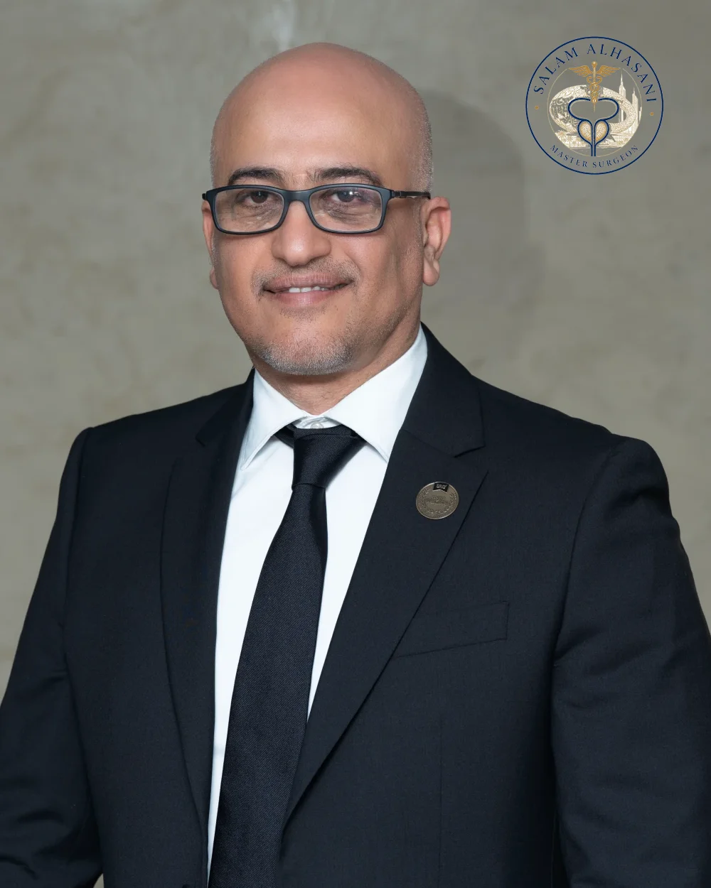Dr. Salam Alhasani, prostate surgeon in Dubai, in his clinic at Mediclinic Welcare Hospital