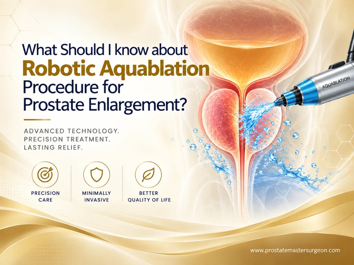 What Should I know about Robotic Aquablation Procedure for Prostate Enlargement?